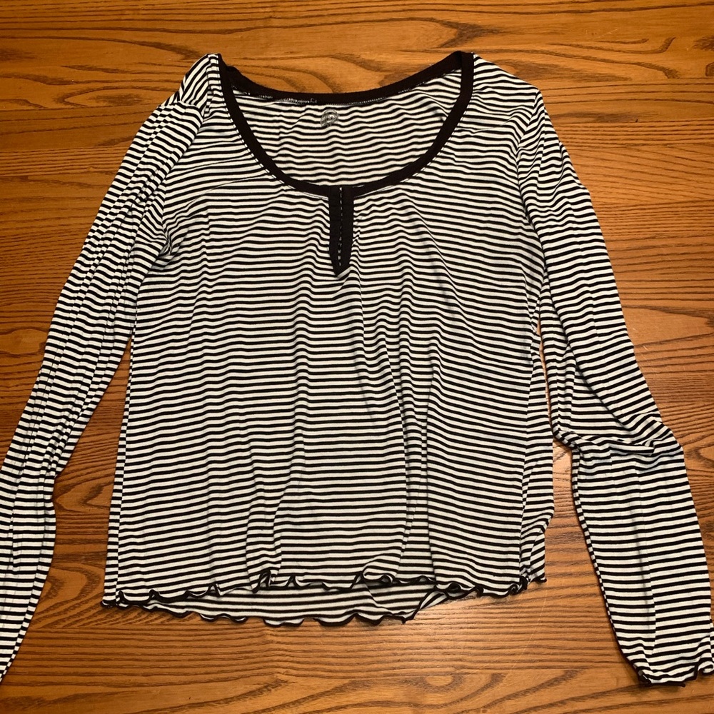 So striped long sleeve